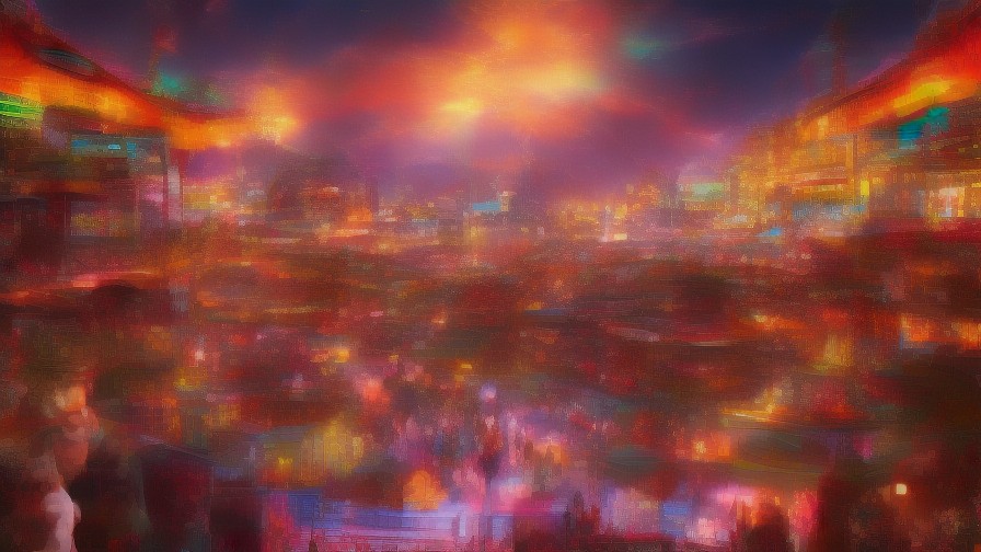 Anime-style planning visual for everland korea rides
