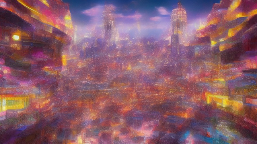 Anime-style planning visual for theme park travel guides